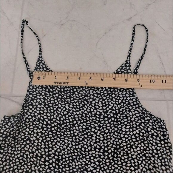NWT Mini Molly Girls Black Bird Spaghetti Strap Camisole Shirt Sz 12/14 - Picture 9 of 10